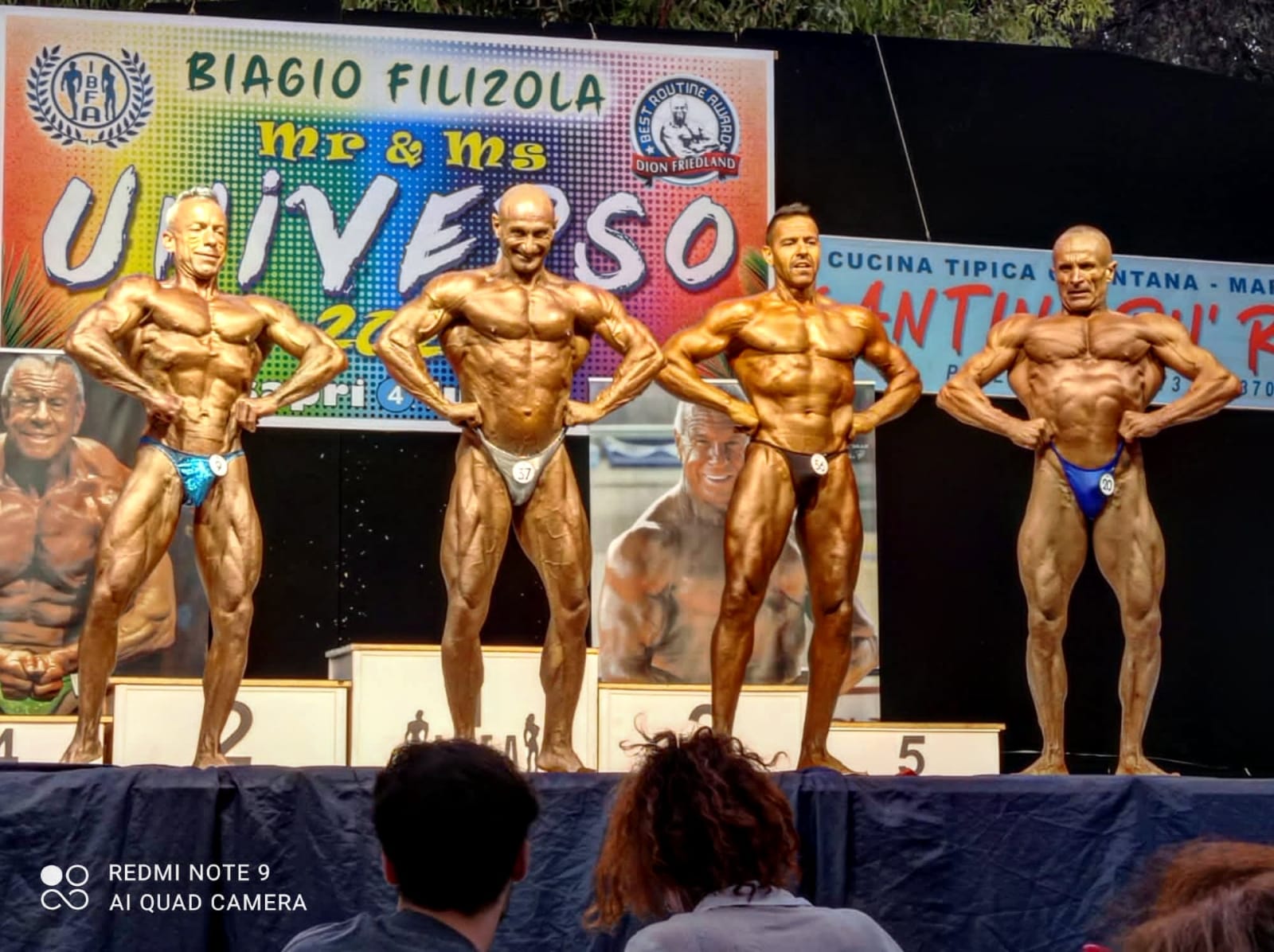 Luca Alfonsi In Evidenza Nella Rassegna Di Bodybuilding Mr Universo 