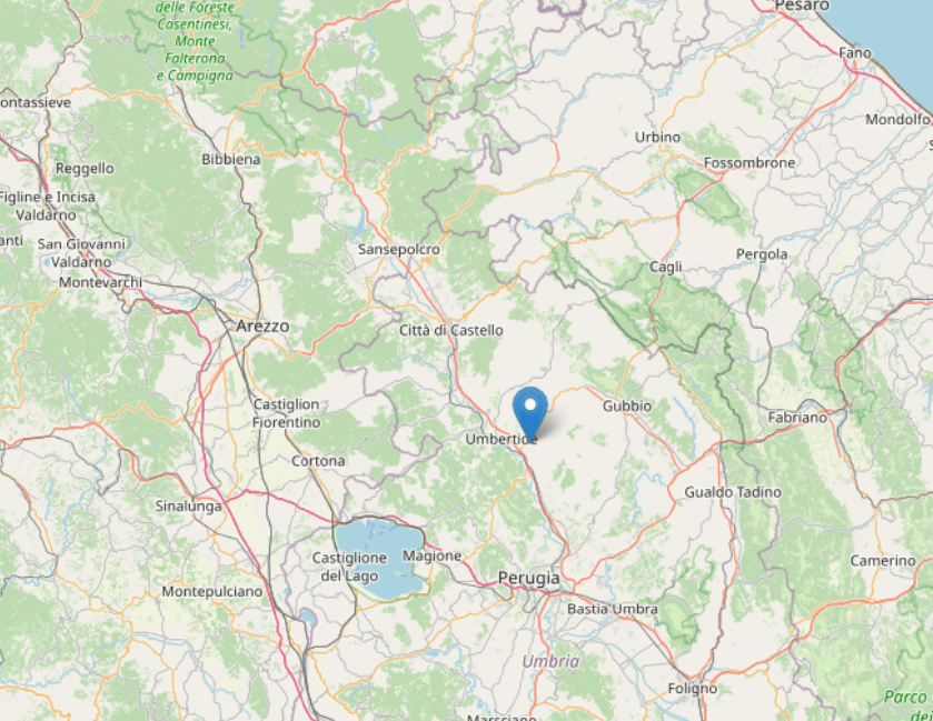 Terremoto In Provincia Di Perugia Avvertito Anche In Alcune Zone Del Valdarno Valdarnopost