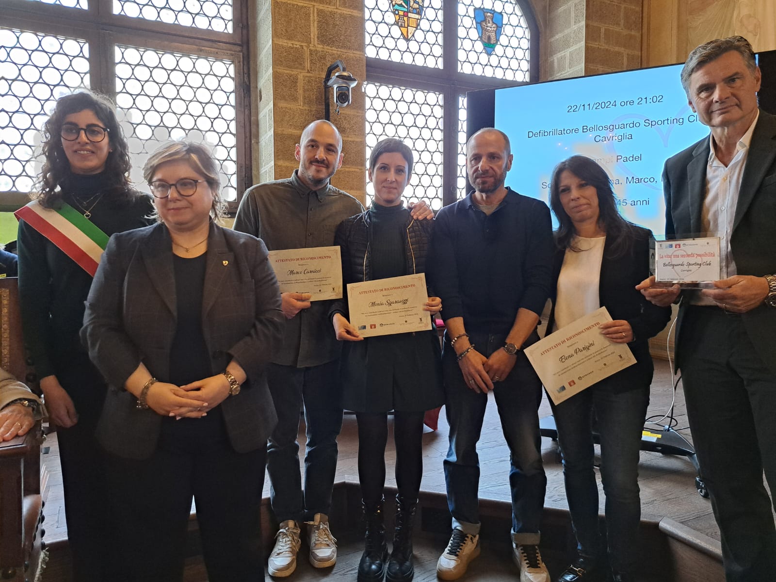 Progetto Arezzo Cuore un premio per chi ha salvato una vita