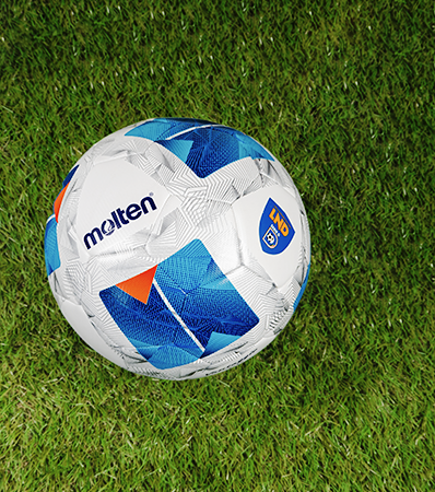 Pallone Da Calcio Dorato Isolato Illustrazione di Stock - Illustrazione